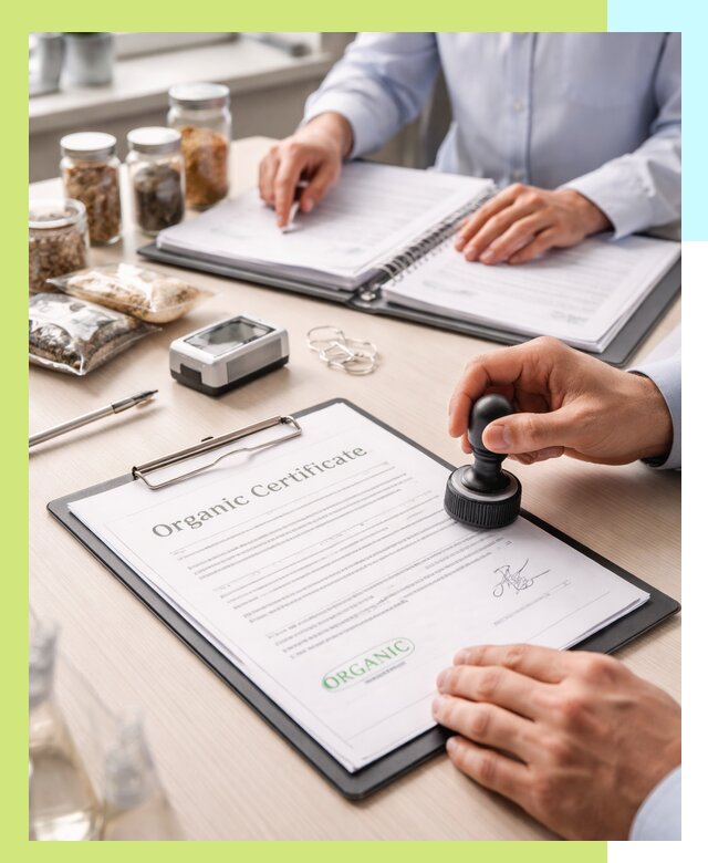 Получение органик сертификата для продукции в Усинске