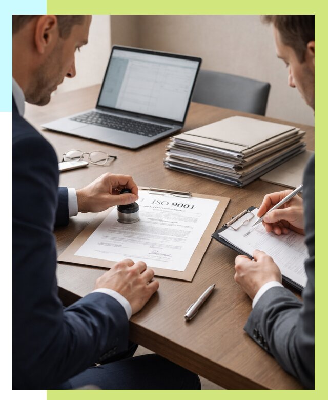 Сертификат ISO 9001 в Усинске купить от 81904 р. | Алешин-Снс