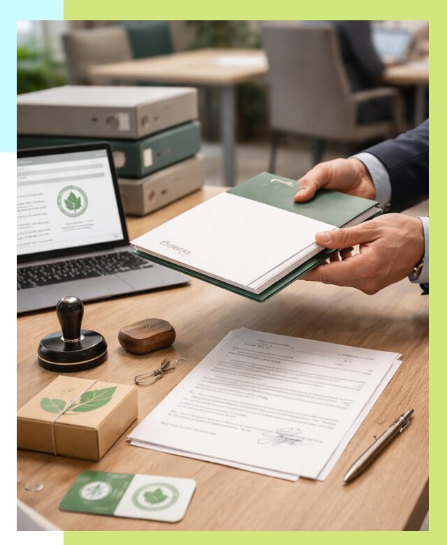 Сертификат ISO 14001 в Усинске от 35833 р. Заказать у Алешин-Снс