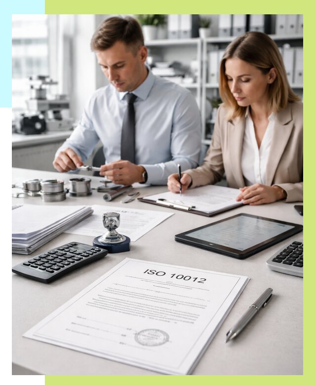 Сертификат ISO 10012 в Усинске от 25595 р. — Алешин-Снс